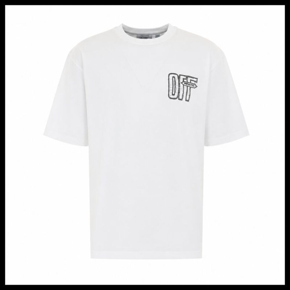 Off White Men Motion Arrow Skate T-Shirt